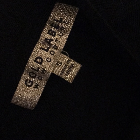 Black midi stretch skirt. - Picture 2 of 2